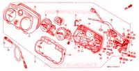 COMPTEUR pour Honda TRANSALP 600 de 1989