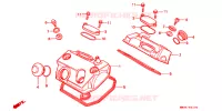 COUVRE CULASSE pour Honda TRANSALP 600 de 1989