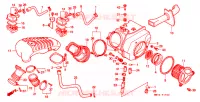 FILTRE A AIR pour Honda TRANSALP 600 de 1989