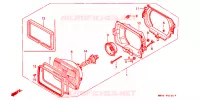 PHARE pour Honda TRANSALP 600 de 1989