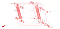 AMORTISSEUR ARRIERE pour Honda Z 50 R de 1998