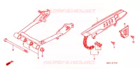BRAS OSCILLANT pour Honda Z 50 R de 1998