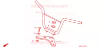 GUIDON   TE DE FOURCHE pour Honda Z 50 R de 1998