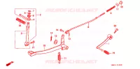 PEDALE DE FREIN   KICK pour Honda Z 50 R de 1998