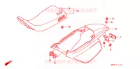 SELLE pour Honda Z 50 R de 1998