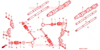 ARBRE A CAMES   SOUPAPE pour Honda VALKYRIE 1500 F6C TOURER de 1998