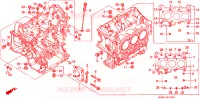 BLOC CYLINDRES pour Honda VALKYRIE 1500 F6C TOURER de 1998