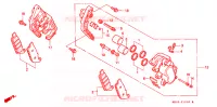 ETRIER DE FREIN AVANT pour Honda VALKYRIE 1500 F6C TOURER de 1998