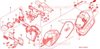 FEU ARRIERE pour Honda VALKYRIE 1500 F6C TOURER de 1998