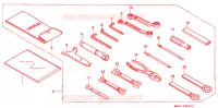 OUTIL pour Honda VALKYRIE 1500 F6C TOURER de 1998