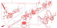 POMPE A HUILE pour Honda VALKYRIE 1500 F6C TOURER de 1998