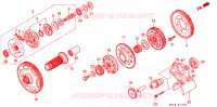 TRANSMISSION PRIMAIRE pour Honda VALKYRIE 1500 F6C TOURER de 1998