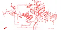 FILTRE A AIR pour Honda CB 750 BLACK de 1994