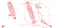 AMORTISSEUR ARRIERE pour Honda CB 750 NIGHTHAWK de 1992