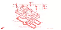 COUVRE CULASSE pour Honda CB 750 NIGHTHAWK de 1992