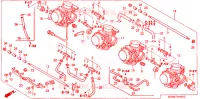 CARBURATEUR pour Honda CBR 600 F4 de 1999