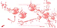 CARBURATEUR pour Honda CBR 600 F4 de 1999