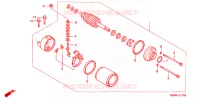 DEMARREUR pour Honda CBR 600 F4 de 1999
