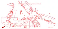 GUIDON   TE DE FOURCHE pour Honda CBR 600 F4 de 1999
