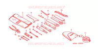 OUTIL pour Honda CBR 600 F4 de 1999