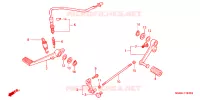 SELECTEUR   PEDALE DE FREIN pour Honda CBR 600 F4 de 1999