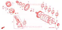 VILEBREQUIN   PISTON pour Honda CBR 600 F4 de 1999