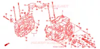 CARTER MOTEUR pour Honda CG 125 TITAN KICK de 2003