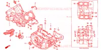 CARTER MOTEUR pour Honda ST 1100 de 1996