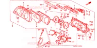COMPTEUR pour Honda ST 1100 de 1996