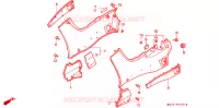 COUVERCLES LATERAUX pour Honda ST 1100 de 1996