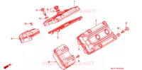 COUVRE CULASSE pour Honda ST 1100 de 1996