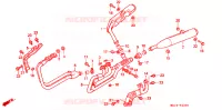 SILENCIEUX D'ECHAPPEMENT pour Honda ST 1100 de 1996