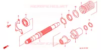 ARBRE MENANT pour Honda ST 1100 de 1998