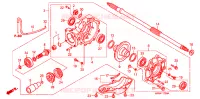 COUPLE CONIQUE pour Honda FOURTRAX 500 FOREMAN 4X4 de 2008