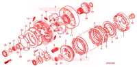 EMBRAYAGE pour Honda FOURTRAX 500 FOREMAN 4X4 de 2008