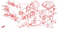 FILTRE A AIR pour Honda FOURTRAX 500 FOREMAN 4X4 de 2008