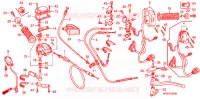 LEVIER DE GUIDON   CABLE   COMMODO pour Honda FOURTRAX 500 FOREMAN 4X4 de 2008