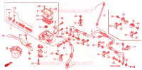 MAITRE CYLINDRE DE FREIN AVANT pour Honda FOURTRAX 500 FOREMAN 4X4 de 2008