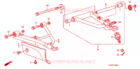 TRIANGLES AVANT pour Honda FOURTRAX 500 FOREMAN 4X4 de 2008