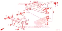 TRIANGLES AVANT pour Honda FOURTRAX 500 RUBICON PS de 2013