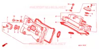 COUVRE CULASSE pour Honda VFR 800 INTERCEPTOR de 2000