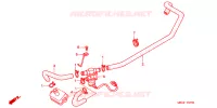 FILTRE A AIR   SOUPAPE D'AIR pour Honda VFR 800 INTERCEPTOR de 2000
