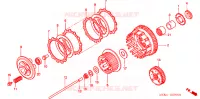 EMBRAYAGE pour Honda VT 1100 SHADOW C2 SABRE de 2005