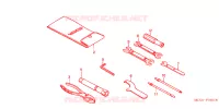 OUTIL pour Honda VT 1100 SHADOW C2 SABRE de 2005