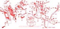 RADIATEUR pour Honda VT 1100 SHADOW C2 SABRE de 2005