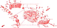 CULASSE pour Honda VT 1100 SHADOW C3 AERO de 1998