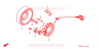 ALTERNATEUR pour Honda XR 650 R de 2004