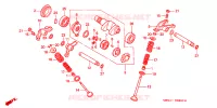 ARBRE A CAMES   SOUPAPE pour Honda XR 650 R de 2004