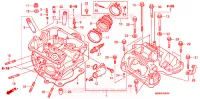 CULASSE pour Honda XR 650 R de 2004