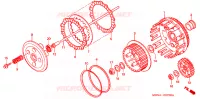 EMBRAYAGE pour Honda XR 650 R de 2004